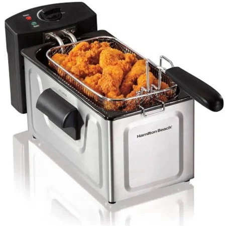 HAMILTON BEACH 2 LITER PROFESSIONAL DEEP FRYER FOR $25.88