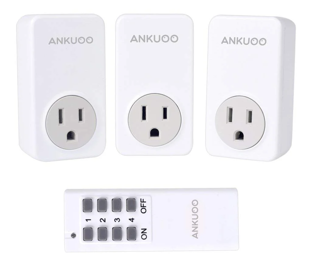 WIRELESS OUTLET ADAPTERS (3 PACK) FOR $7.99