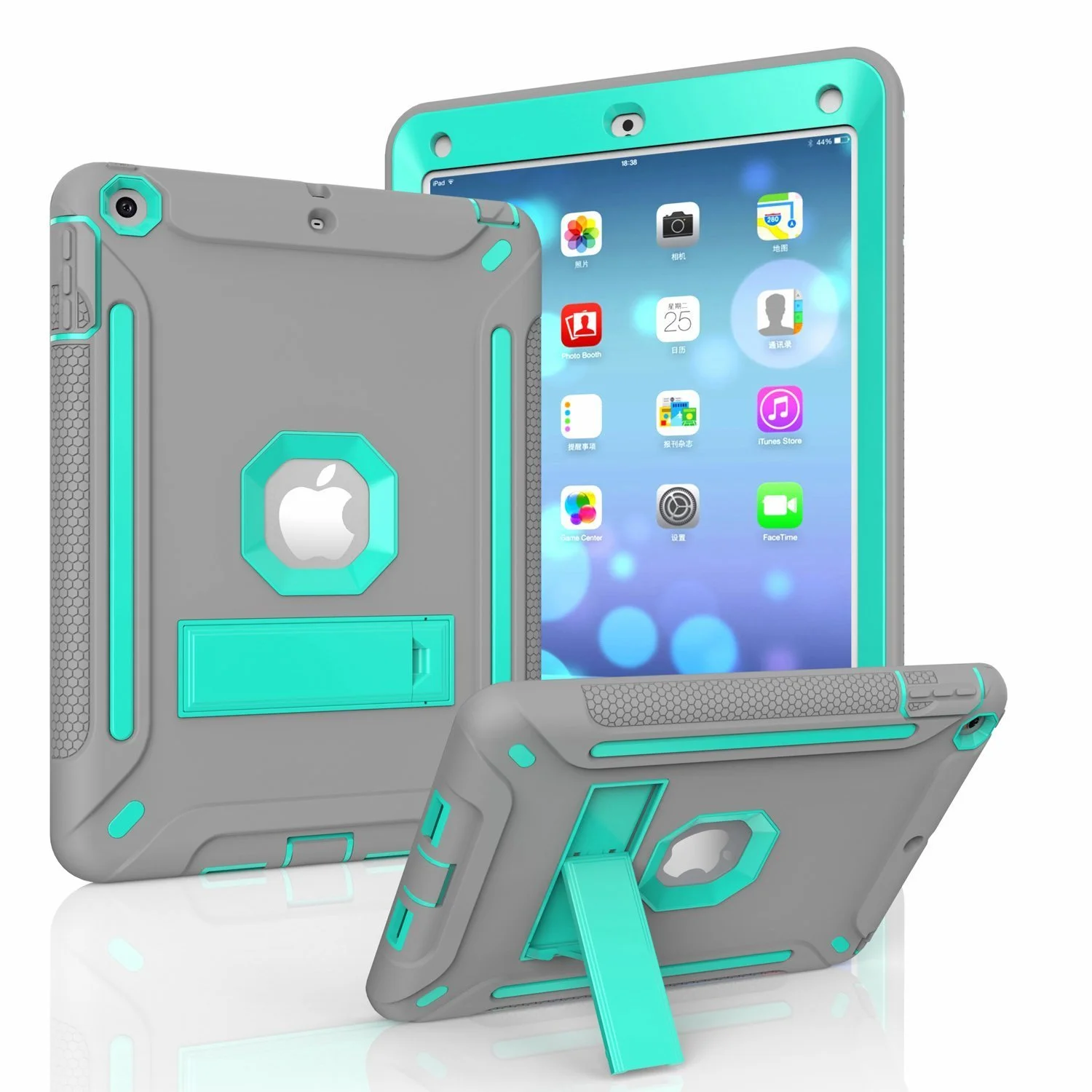 THREE LAYER FULL-BODY SHOCKPROOF PROTECTIVE IPAD CASE FOR $7.80