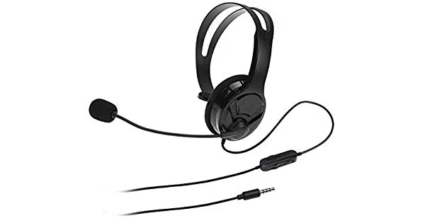 AMAZON BASICS CHAT HEADSET FOR PS4 FOR $5.87