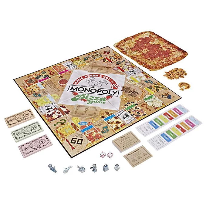 MONOPOLY PIZZA BOARD GAME FOR $9.99
