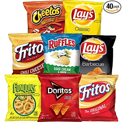 40 SNACK BAGS OF FRITO-LAY PARTY MIX - VARIETY PACK FOR $11.41