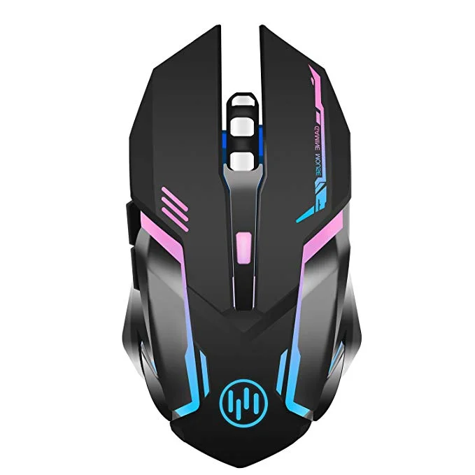 WIRELESS RECHARGEABLE GAMING MOUSE FOR $6.00