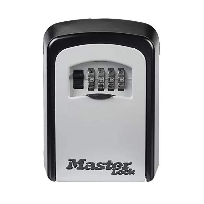 MASTER LOCK SET YOUR OWN COMBINATION WALL MOUNT LOCK BOX FOR $20.43
