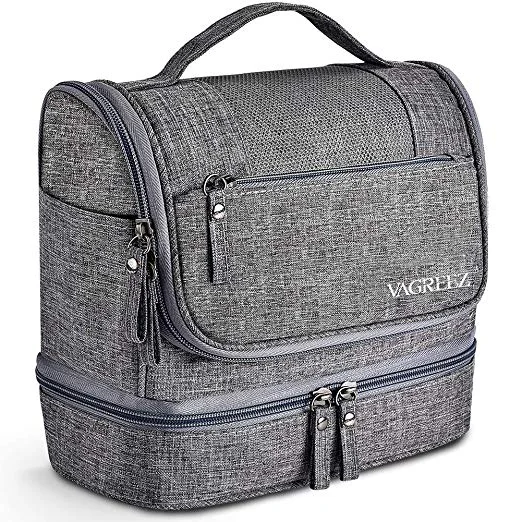 TRAVEL TOILETRY ORGANIZER BAG FOR $6.60