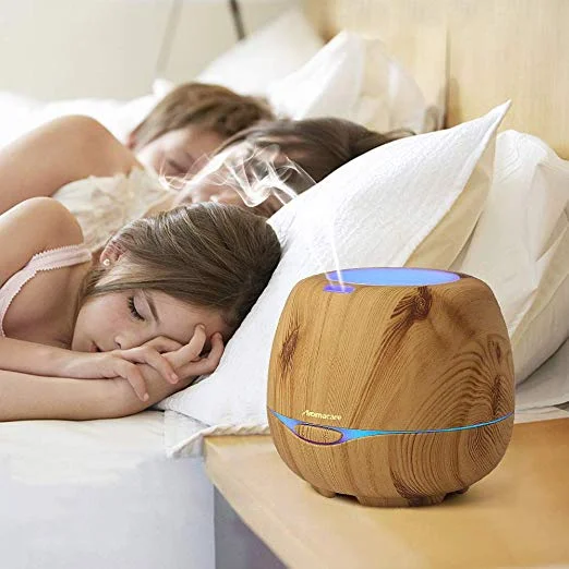 ESSENTIAL OIL DIFFUSER WITH COLOR CHANGING LED LIGHTS FOR $12.00