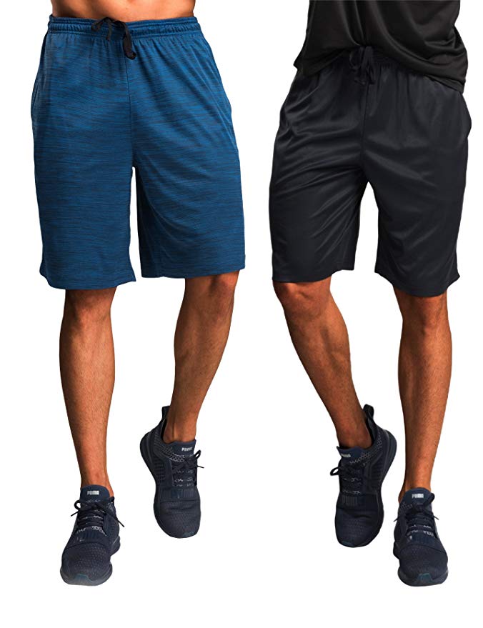 GYM SHORTS (2 PAIRS) FOR $7.99