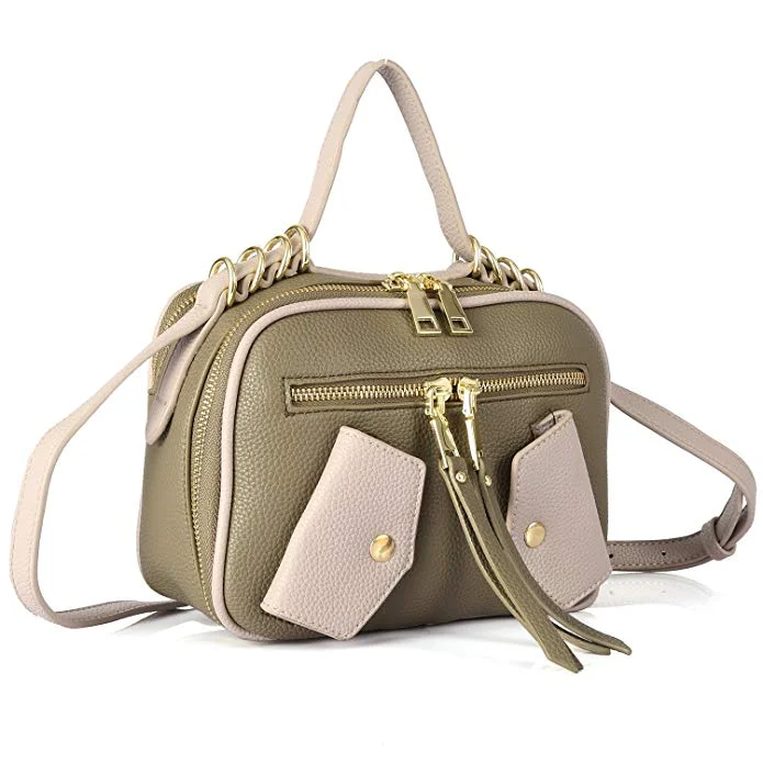 WOMENS SATCHEL SHOULDER BAG FOR $11.70