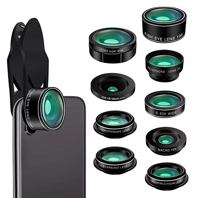 9-IN-1 CELL PHONE LENS KIT FOR $9.44