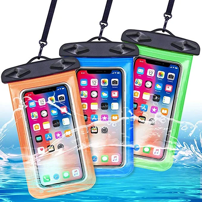 WATERPROOF PROTECTIVE CELLPHONE CASES (3 PACK) FOR $5.99