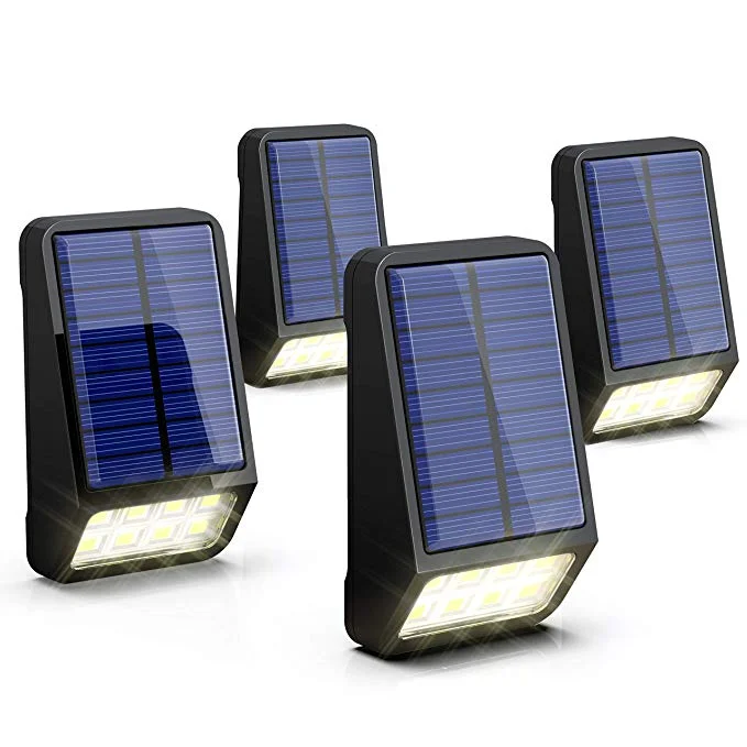 SOLAR POWERED LED LIGHTS (4 PACK) FOR $10.49