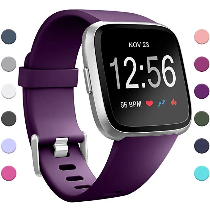 FITBIT VERSA SILICONE BANDS FOR $3.49