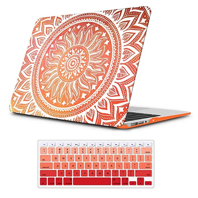 MACBOOK PRO 13-INCH CASE + RUBBERIZED HARD SHELL KEYBOARD COVER FOR $6.49