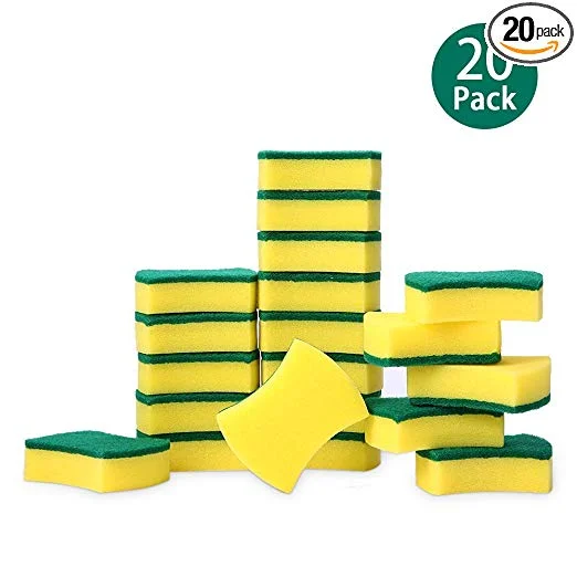 MULTI-USE HEAVY DUTY SCRUB SPONGE (20 PACK) FOR $10.99