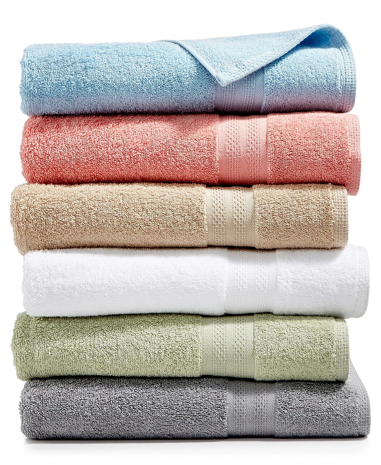 SUNHAM SOFT SPUN COTTON BATH TOWEL COLLECTION STARTING AT $1.00