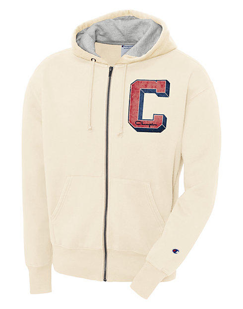 CHAMPION MEN'S HERITAGE FLEECE ZIP IVY LEAGUE C HOODIES FOR $9.58