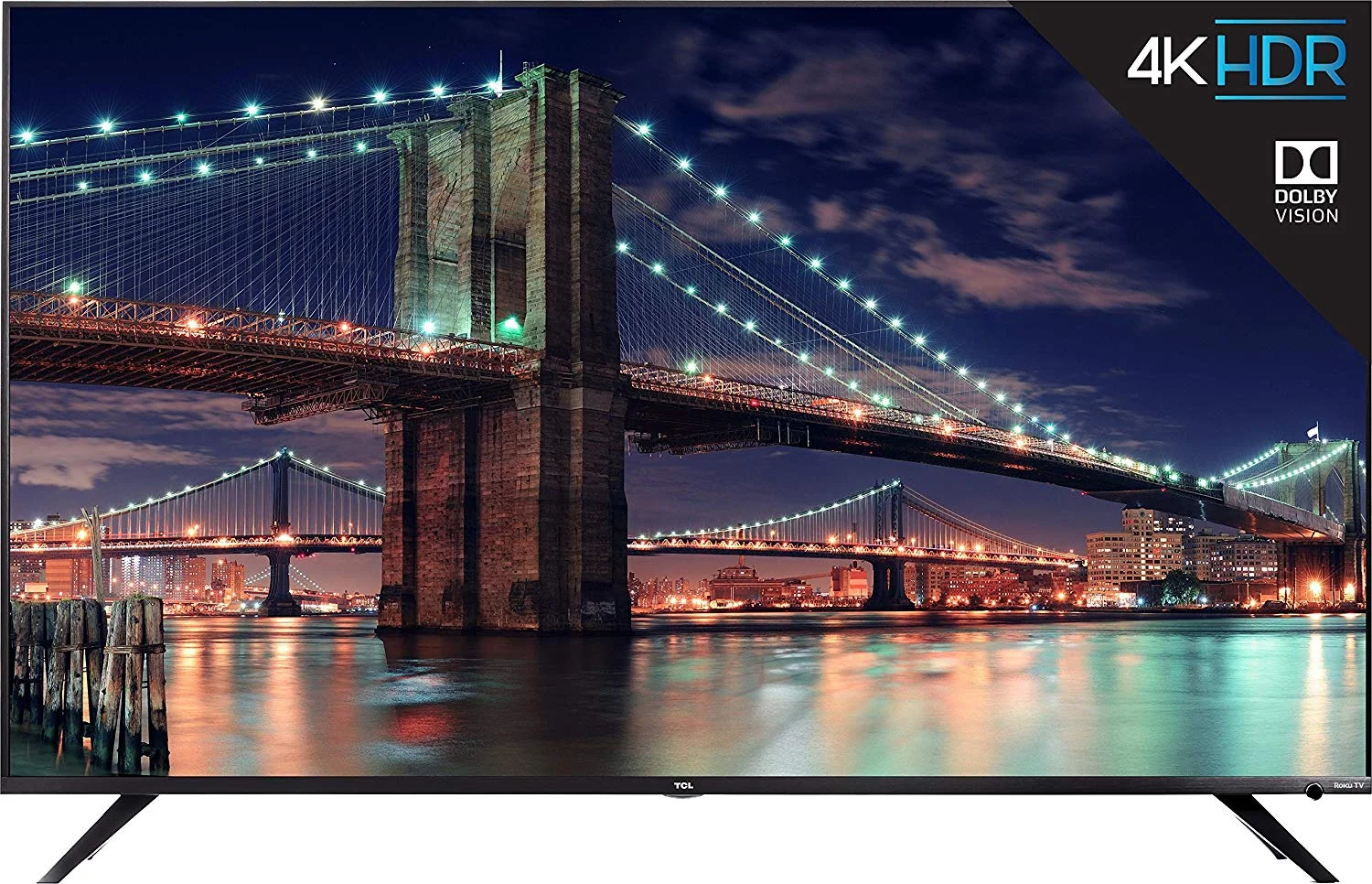 TCL 65-INCH 4K ULTRA HD ROKU SMART LED TV FOR $699.99