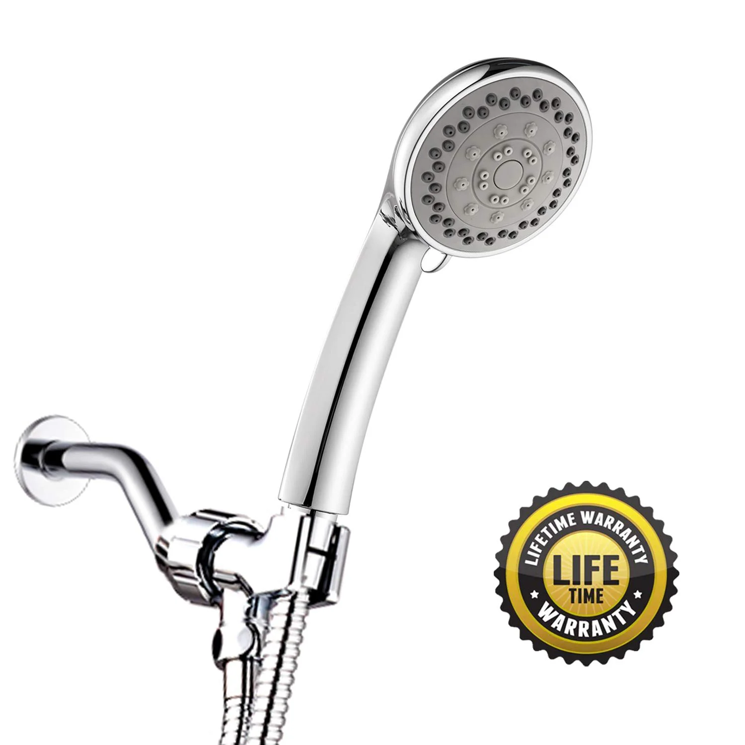 5 SPRAY SETTING DETACHABLE HAND HELD SHOWERHEAD FOR $10.39