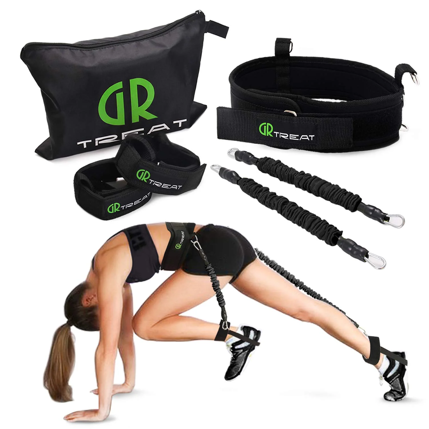 BUTT LIFTER BANDS (RESISTANCE BANDS FOR LEGS AND BUTT) FOR $11.10