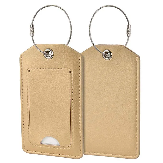 LUGGAGE BAG TAG / CARD HOLDERS (2 PACK) FOR $3.99