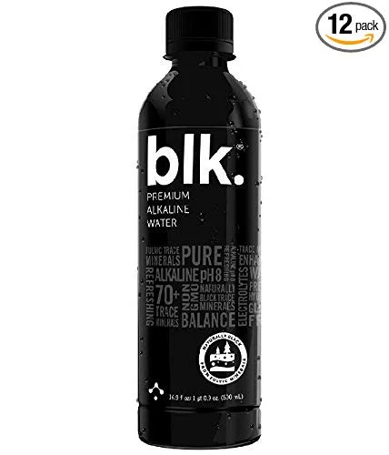 BLK BEVERAGES SPRING WATER INFUSED WITH FULVIC ACID (12 PACK) FOR $26.16