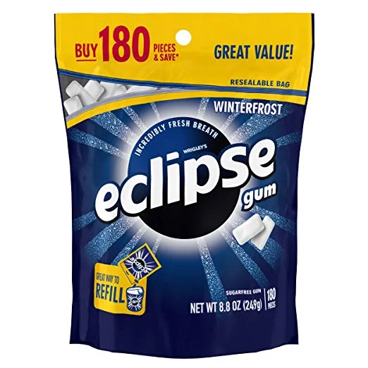 ECLIPSE WINTERFROST SUGARFREE GUM (180 PIECE BAG) FOR $5.40