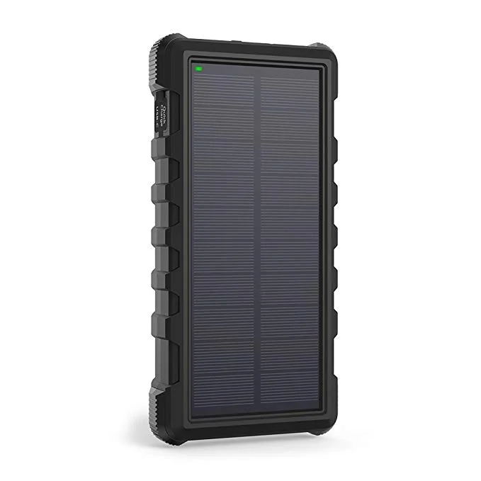 25,000MAH SOLAR POWERED PORTABLE CHARGER FOR $26.79