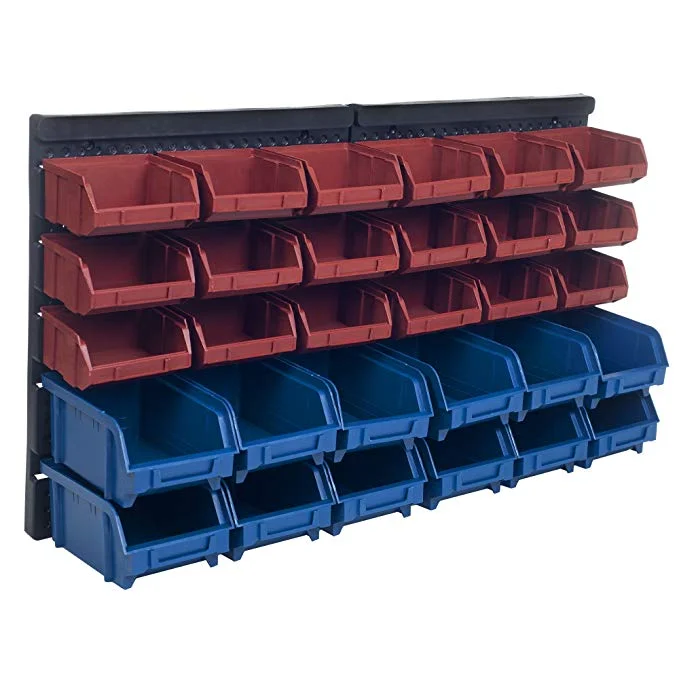 30-COMPARTMENT WALL MOUNT ORGANIZER BINS FOR $22.07