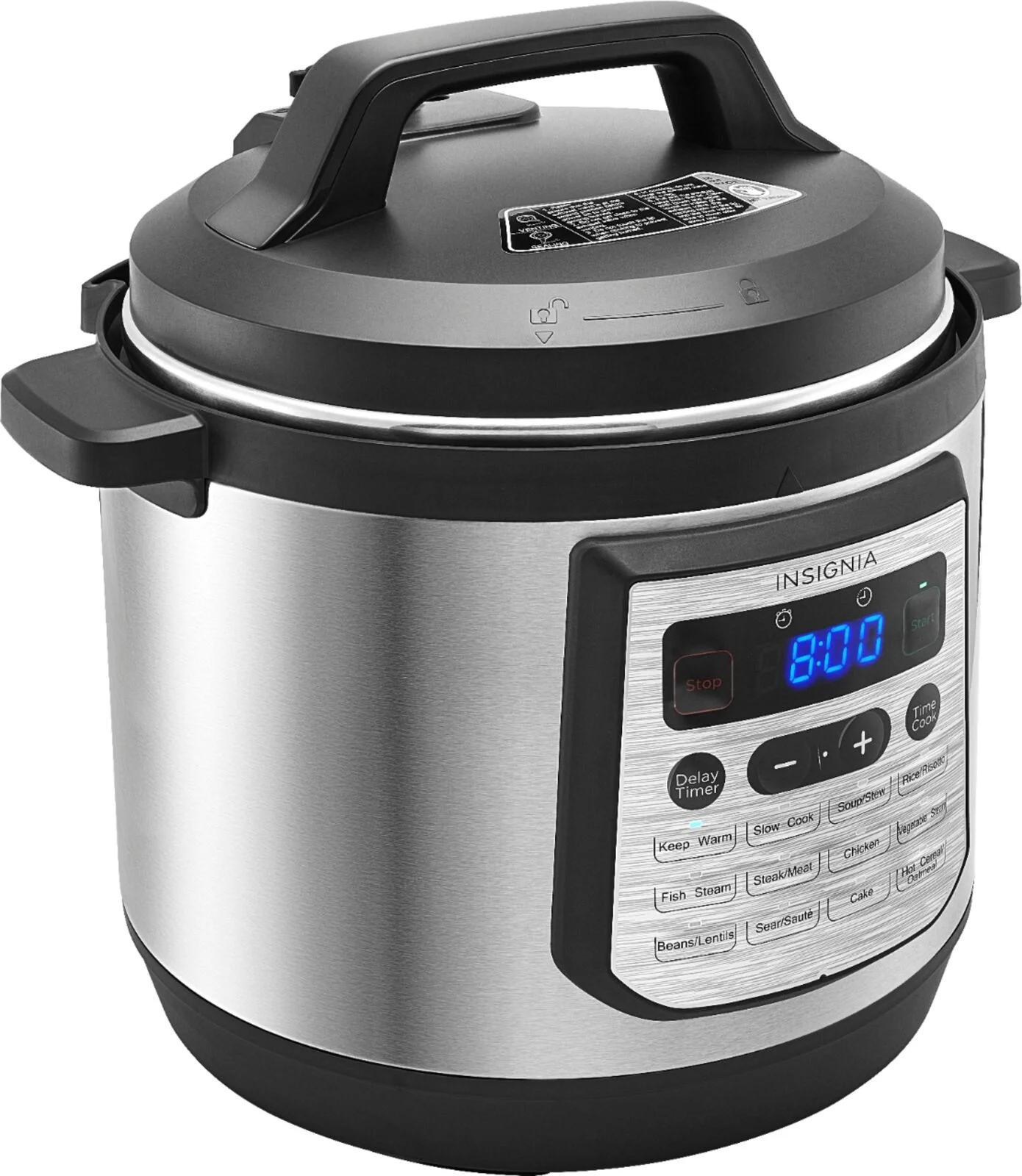 INSIGNIA 8-QUART MULTI-FUNCTION PRESSURE COOKER FOR $34.99