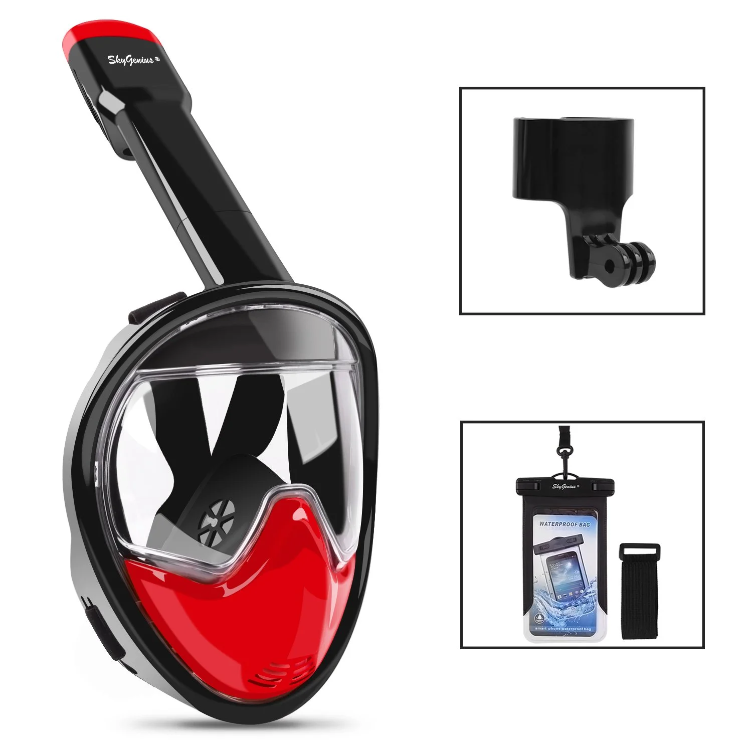 FULL FACE SNORKEL MASK FOR $15.99