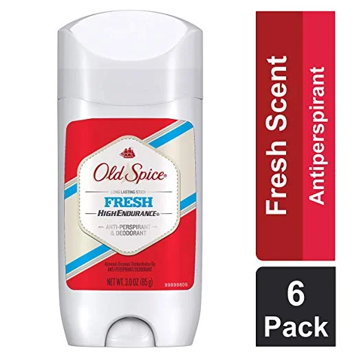 6 PACK OF OLD SPICE FRESH SCENT DEODORANT FOR $12.09
