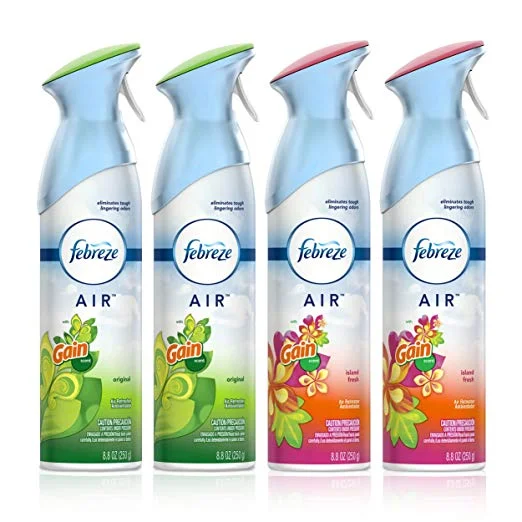 FEBREZE AIR FRESHENERS (4 PACK) FOR $8.50
