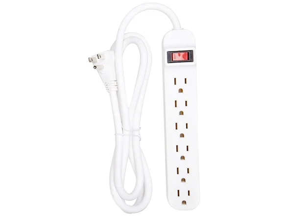 BELKIN 6-OUTLET POWER STRIP FOR $7.99