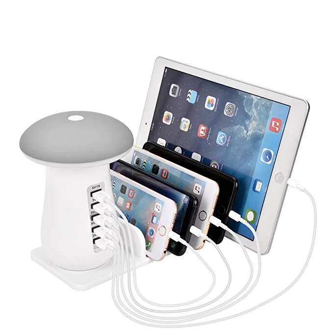 5-PORT USB CHARGING STATION FOR $12.99