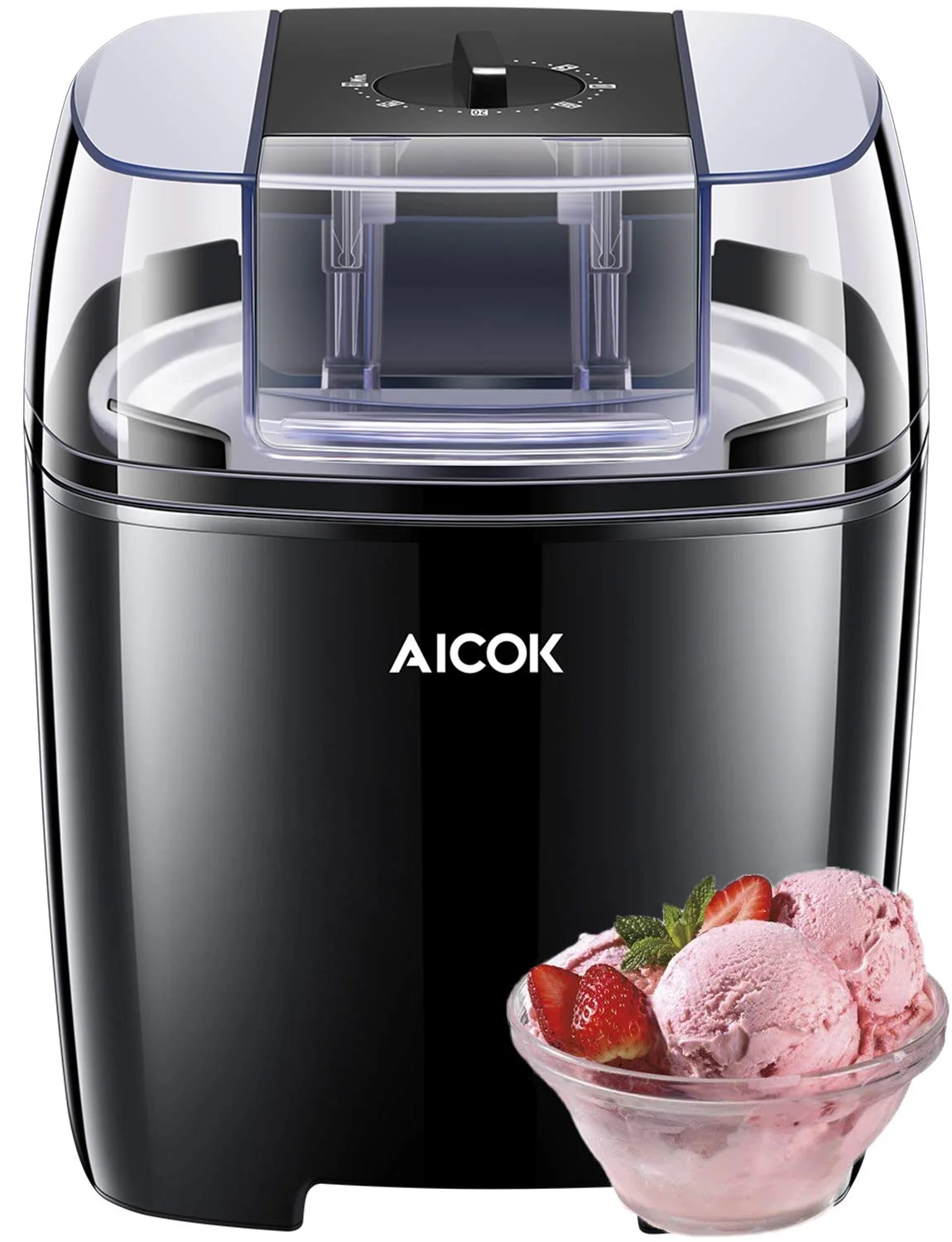 1.6 QUART ICE CREAM MAKER FOR $22.73