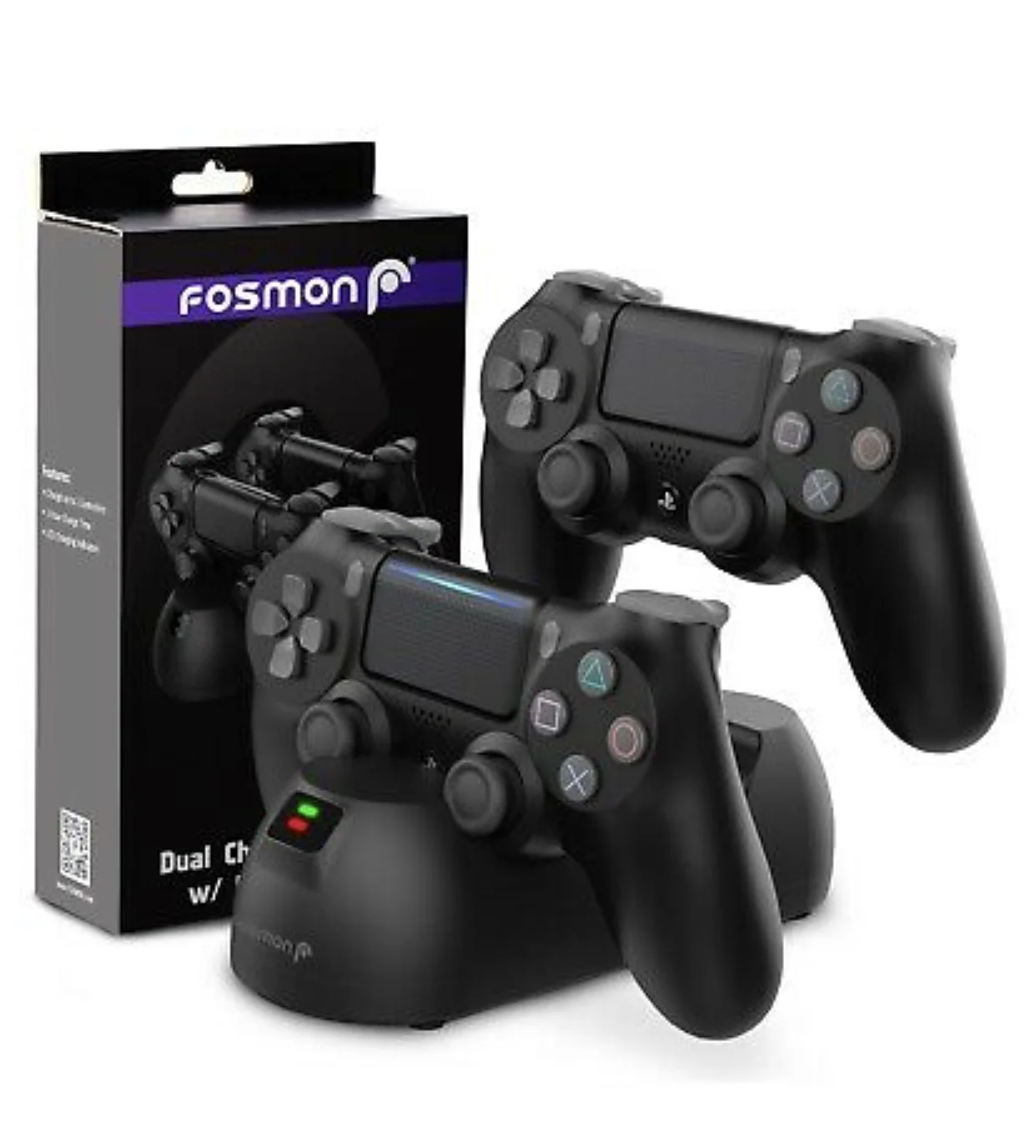 DUAL PS4 CONTROLLER CHARGING DOCK FOR $12.99