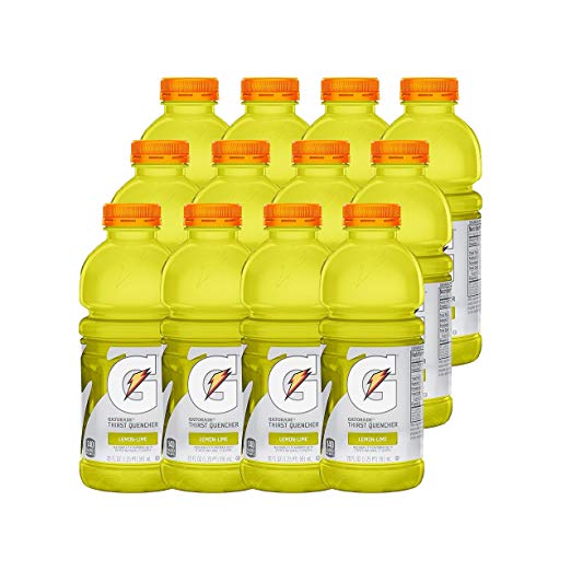 36 PACK - GATORADE THRIST QUENCHER - LEMON-LIME FOR $18.15