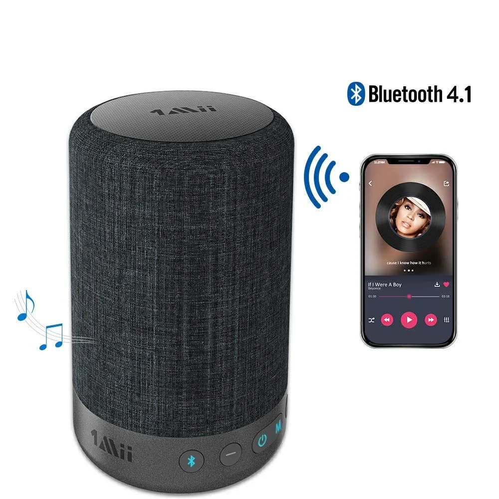 LONG RANGE PORTABLE BLUETOOTH WIRELESS SPEAKER FOR $22.49