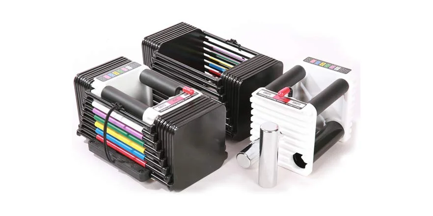 POWERBLOCK PERSONAL TRAINER ADJUSTABLE DUMBBELL SET FOR $239.99