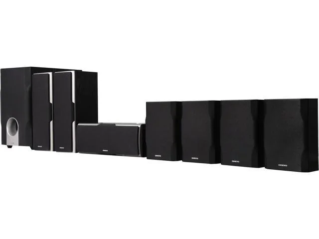 ONKYO 7.1 CHANNEL HOME THEATER SPEAKER SYSTEM FOR $154.99