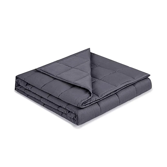 15-POUND COTTON BREATHABLE COOLING WEIGHTED BLANKET FOR $48.60