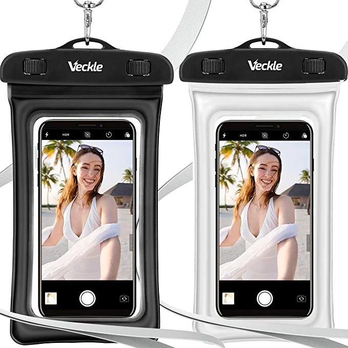 WATERPROOF CELL PHONE POUCH (2 PACK) FOR $5.49