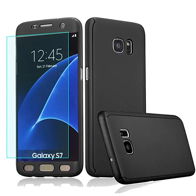 SAMSUNG GALAXY S7 PROTECTIVE CASES + TEMPERED GLASS SCREEN PROTECTOR FOR $2.99