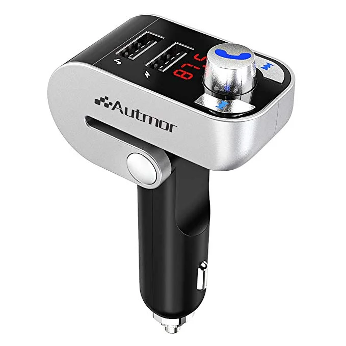 BLUETOOTH TRANSMITTER + DUAL USB CAR CHARGER FOR $9.59