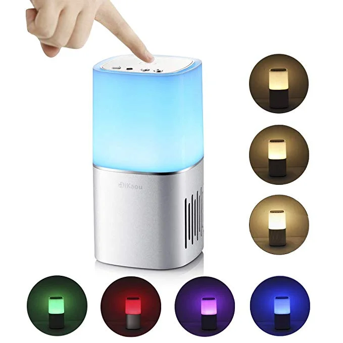BEDSIDE LAMP / NIGHT LIGHT WITH IN BUILT-IN BLUETOOTH SPEAKER FOR $16.49