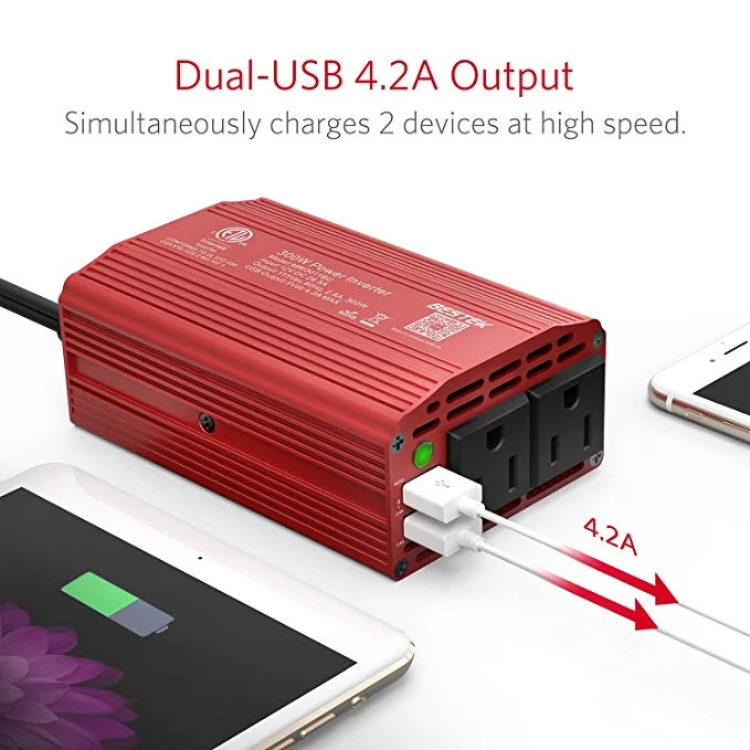 300W CAR POWER INVERTER FOR $16.99