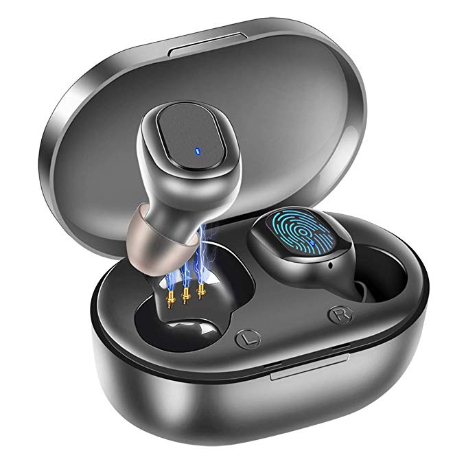 BASSPAL TRULY WIRELESS BLUETOOTH EARBUDS FOR $19.99