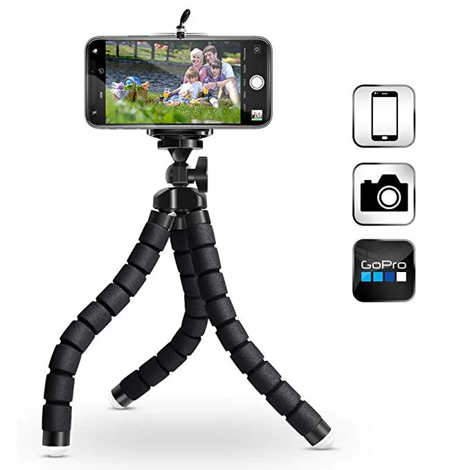 CELL PHONE FLEXIBLE TRIPOD FOR $5.99