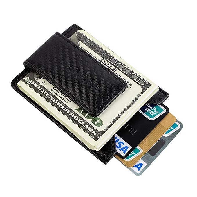 RFID BLOCKING SLIM MINIMALIST WALLET FOR $6.49