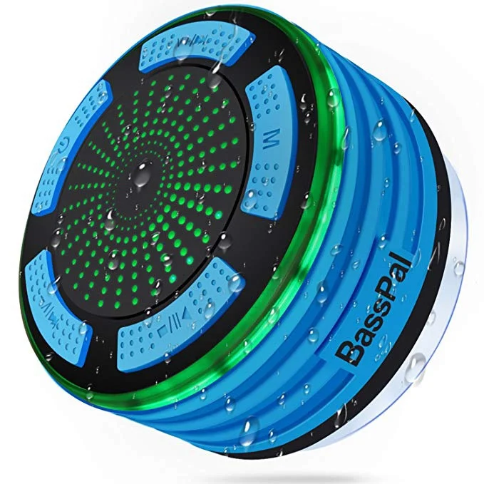 PORTABLE WIRELESS BLUETOOTH SHOWER SPEAKER FOR $11.69